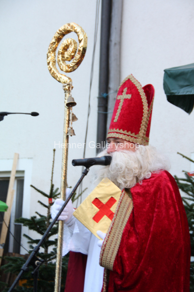 Sankt Nikolaus mit Mikro