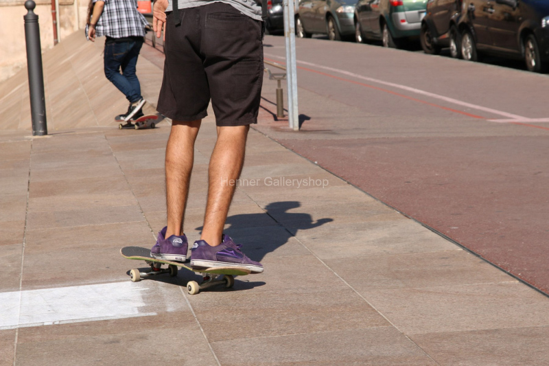 Skateboarding