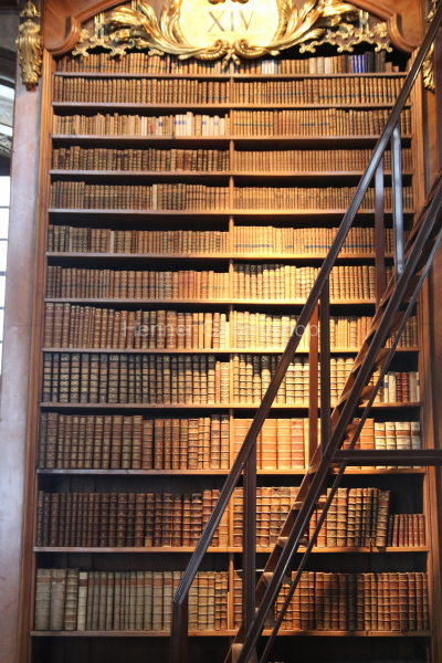 Bibliothek, antik, Wien