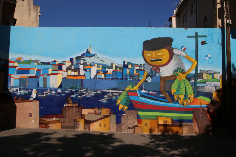 Wandmalereien, Marseille
