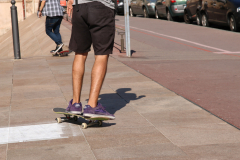 Skateboarding
