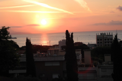 Sonnenuntergang Antibes