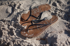 Sandalen im Sand