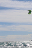 Kitesurfer, Mittelmeer, Mittelmeer