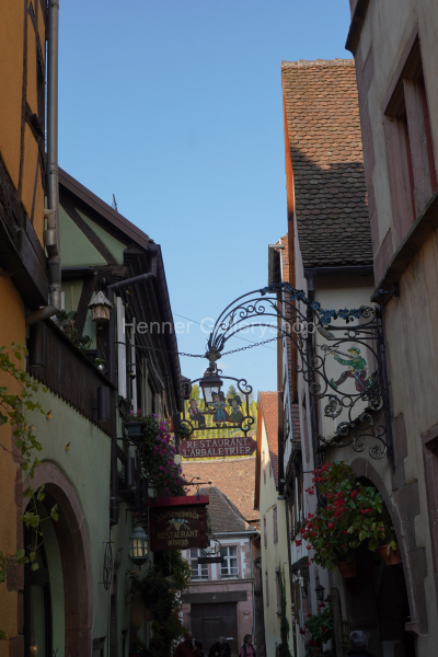 Gasse im Elsass