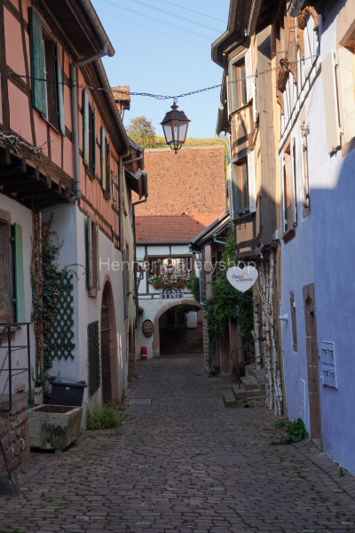 Gasse im Elsass