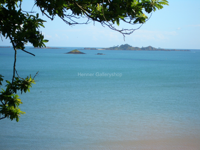 Blick auf das Meer, Bretagne