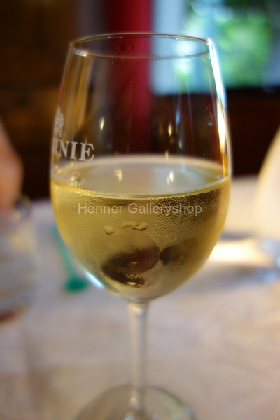 Glas Weißwein