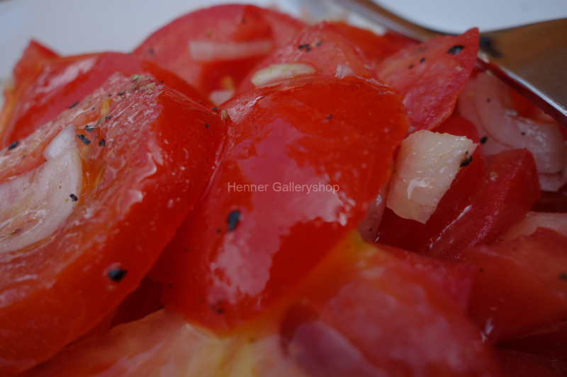 Tomatensalat, nah