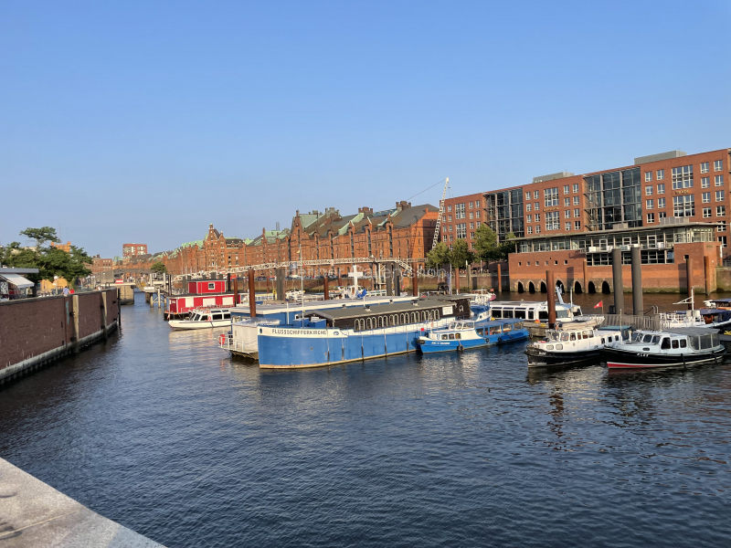 Speicherstadt mit Fleet, Hamburg