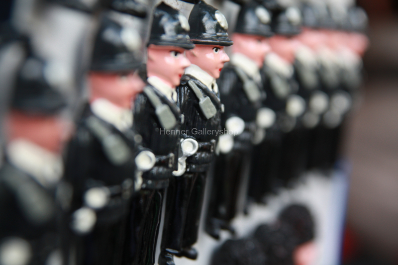 Englische Bobbies, Figuren