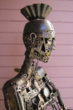 Kunstfigur aus Metallteilen, Roboterart