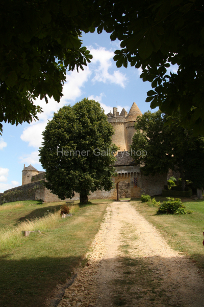 Schloss an der Dordogne