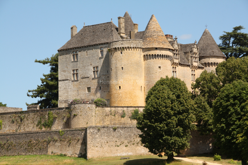 Schloss an der Dordogne