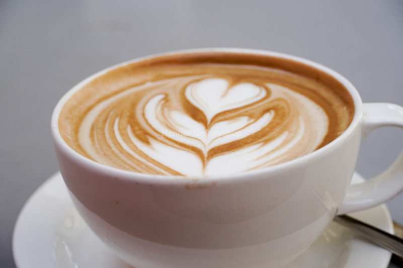 Cappuccino mit Herz