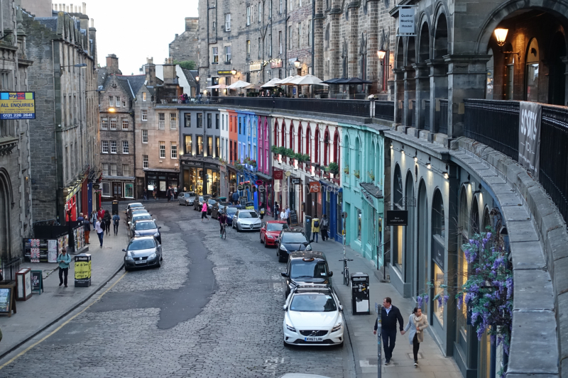 Edinburgh, old Town, Altstadt, Schottland