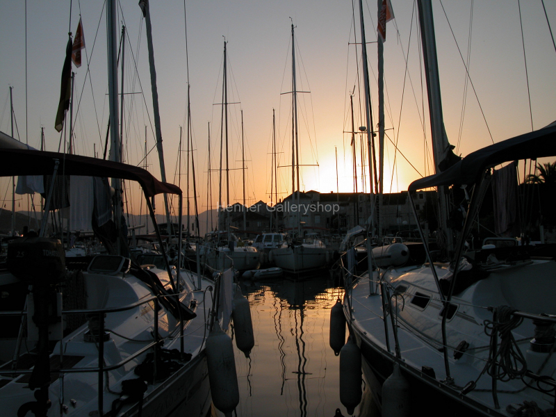 Morgenstimmung Segelhafen