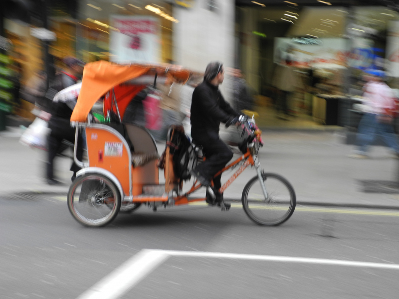 Fahrradrikscha