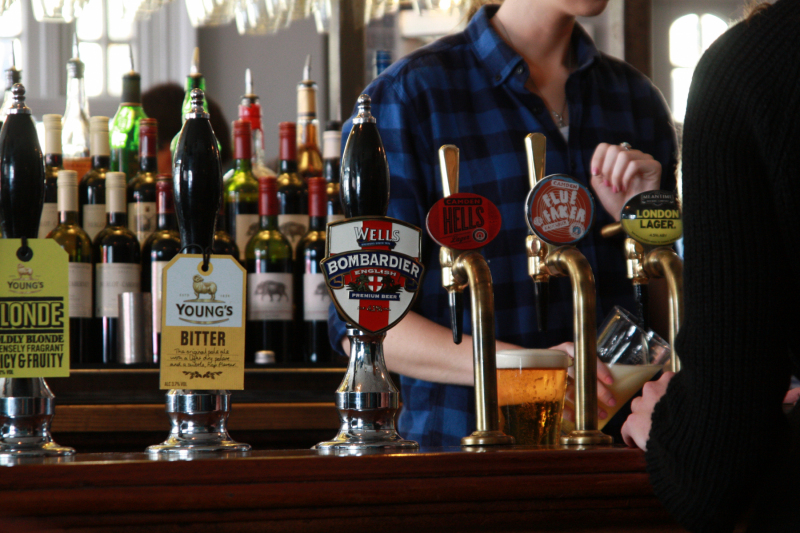 Bar in RIchmond, England, UK