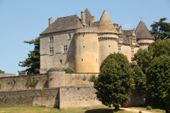 Schloss an der Dordogne