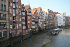 Hamburg, Alte Häuser bei Nicolaifleet