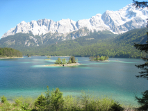 Eibsee, Zugspitze