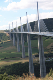 Brücke on Millau, Frankreich