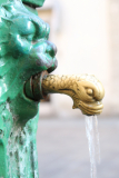 Brunnen mit Löwenkopf