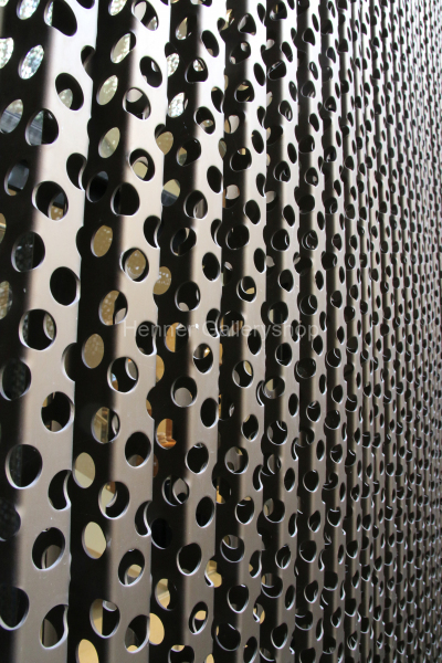 Metallwand, Struktur