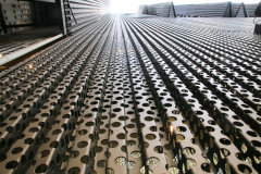 Metall, gelöchert, Struktur