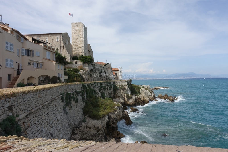 Antibes Burg und Meer