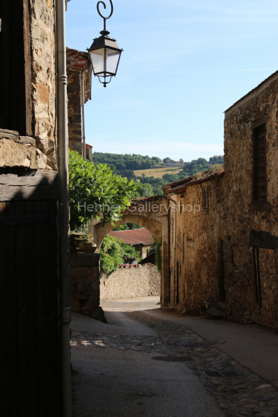 Altes Dorf, Massiv Central, Frankreich
