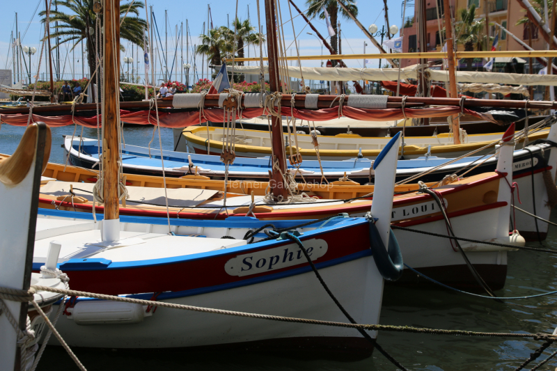 Hafen Sanary, alte Schiffe